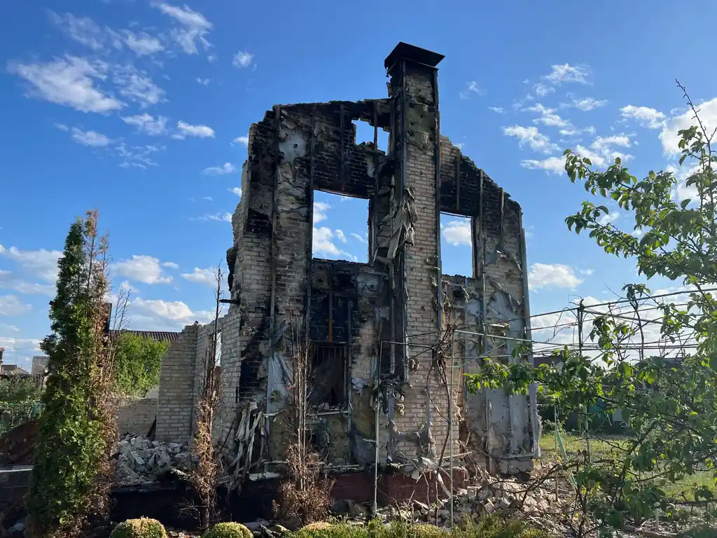 Structural damage from fire